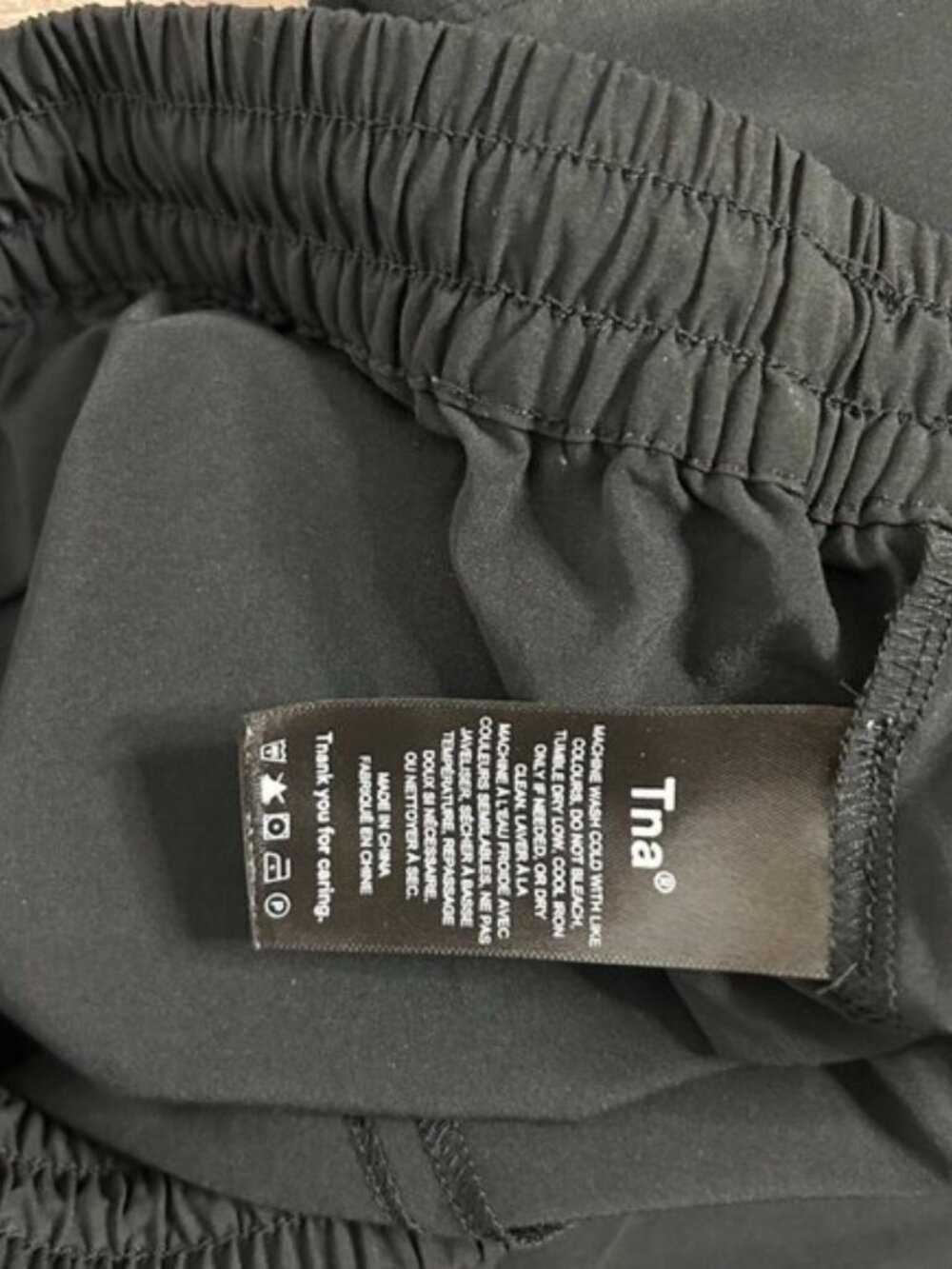 Aritzia TNA Women's Speed Joggers Pant Cuff Ankle Small Black Activewear Gym - Picture 9 of 14